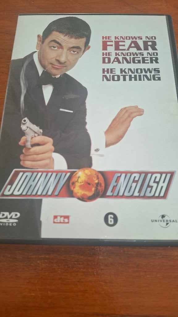 Dvd Johnny English, Vanaf 6 jaar, Ophalen of Verzenden, Gebruikt, Actiekomedie