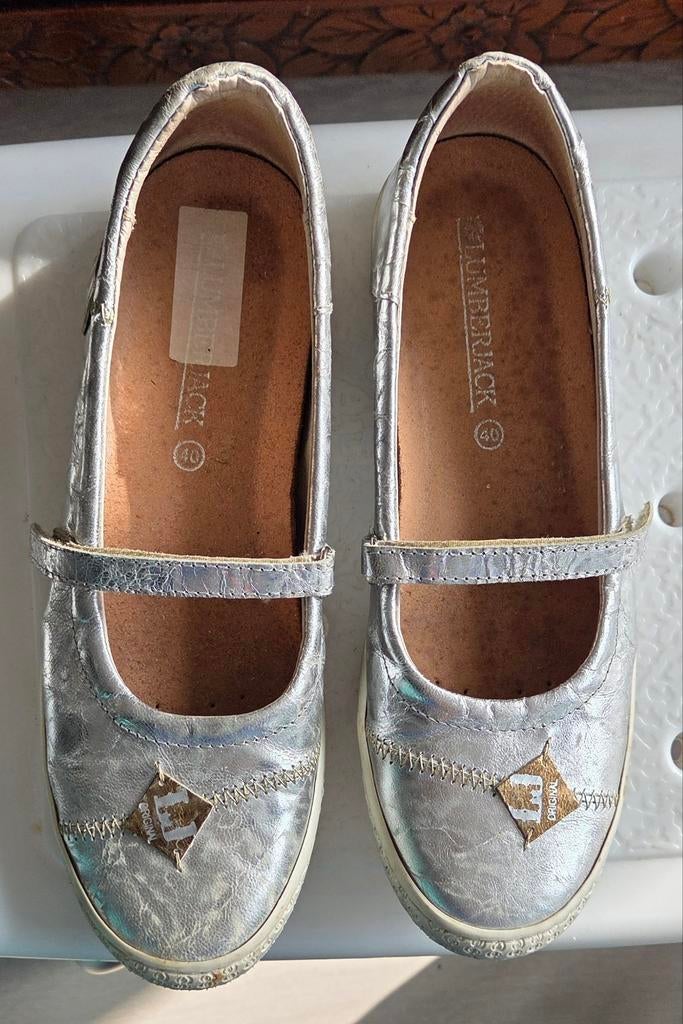 Nette instappers, mt 40, merk Lumberjack, zilver, Overige kleuren, Gedragen, Lumberjack, Ballerina's