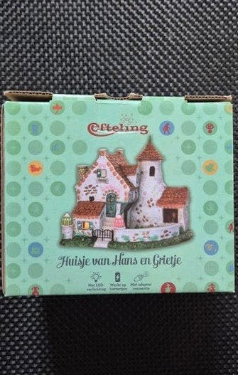 Efteling Huisje van Hans en Grietje met verlichting, Verzamelen, Efteling, Ophalen of Verzenden, Zo goed als nieuw