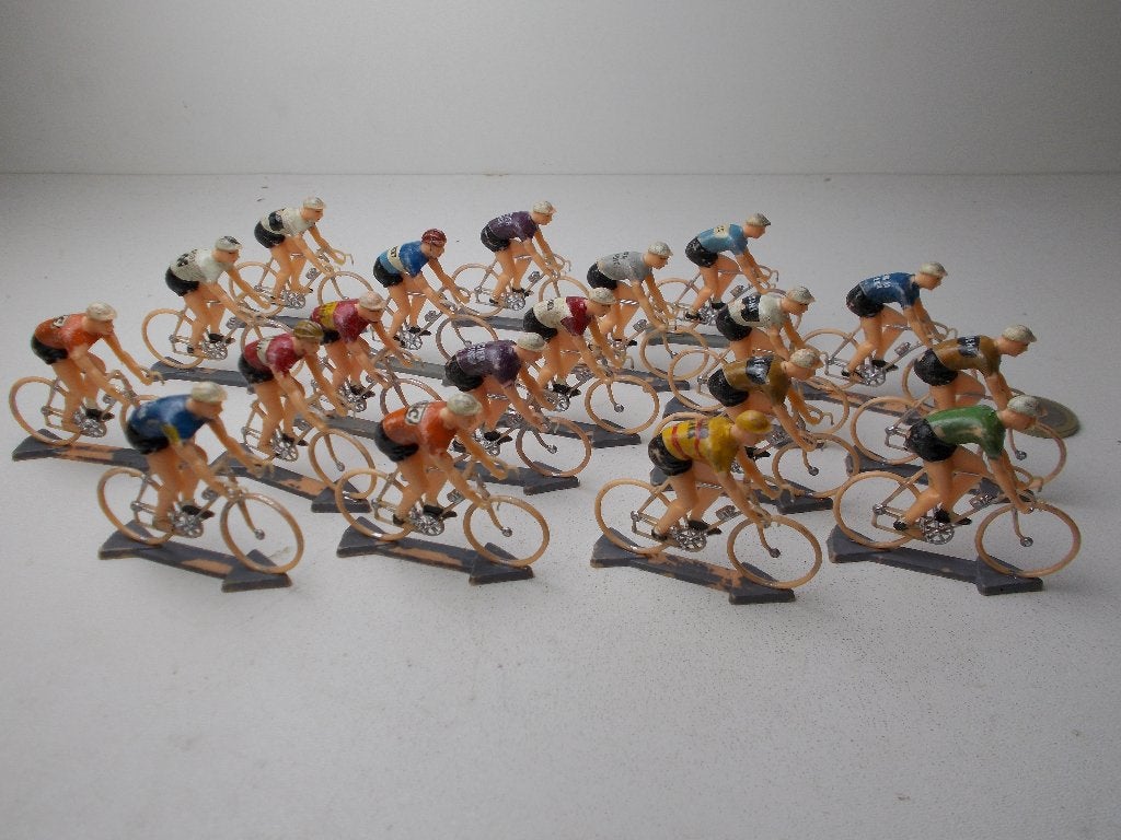 Vintage Kaveltje WIELRENNERS "PELETON" 19 X! in 1 KOOP!, Ophalen of Verzenden, Zo goed als nieuw, Overige typen, Overige merken