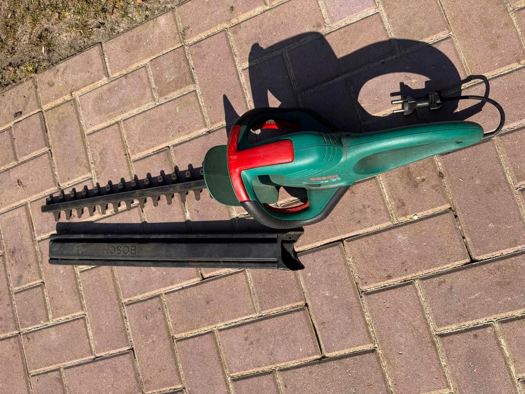 Bosch heggenschaar AHS 48-24, Ophalen of Verzenden, Gebruikt, Elektrisch