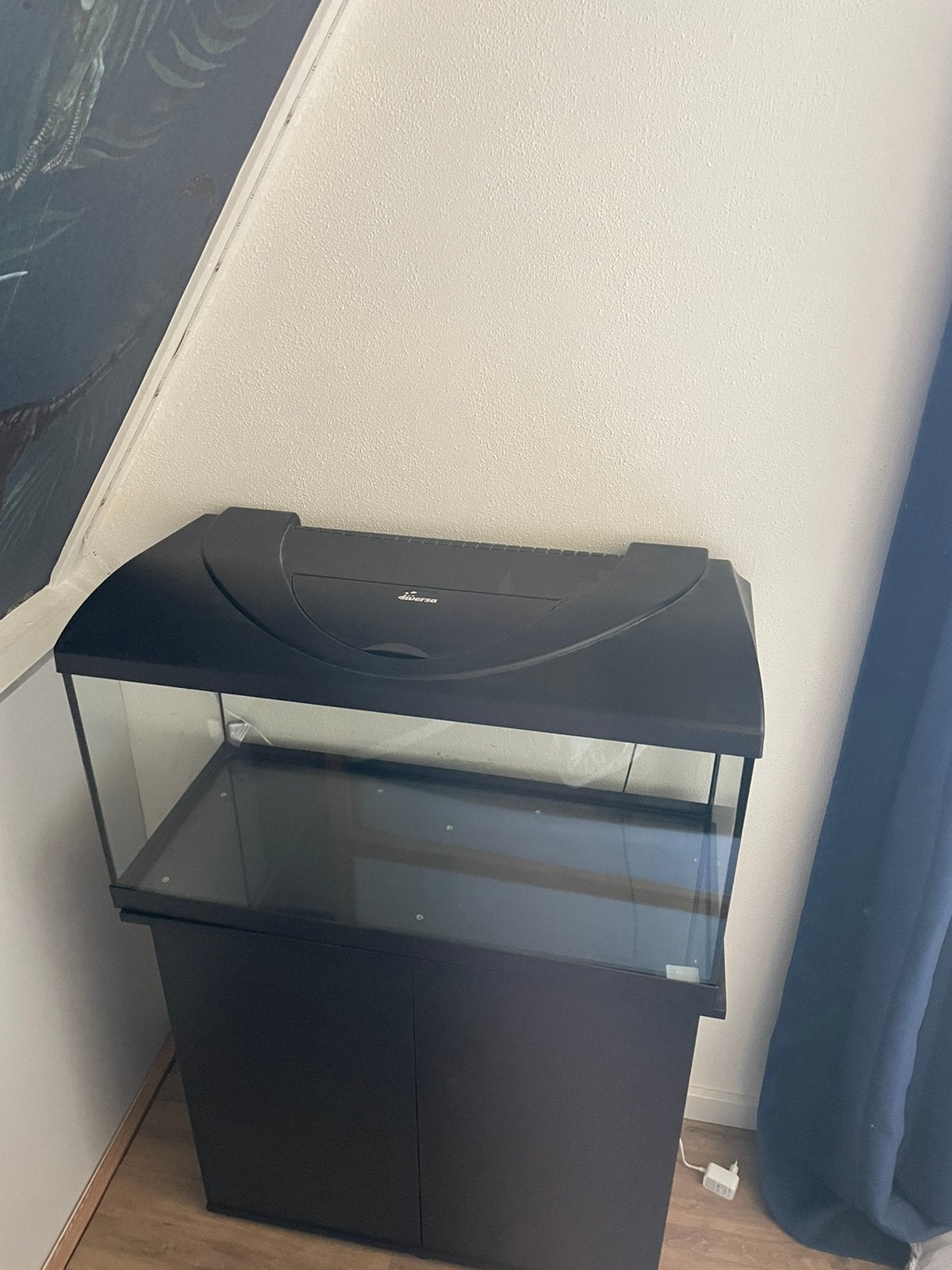 Aqarium 80 cm, Ophalen, Zo goed als nieuw, Leeg aquarium