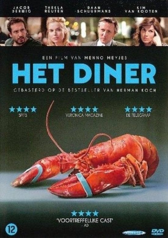 Het diner (gebaseerd op de bestseller van Herman Koch), Vanaf 12 jaar, Ophalen of Verzenden, Zo goed als nieuw, Drama
