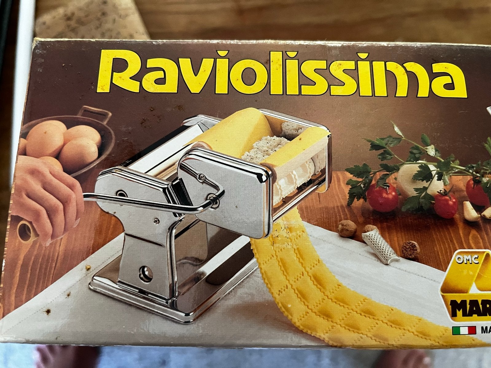 Marcato Ravioli opzetstuk voor pastamachine, Huis en Inrichting, Keuken | Keukenbenodigdheden, Ophalen of Verzenden, Metaal, Pastamachine
