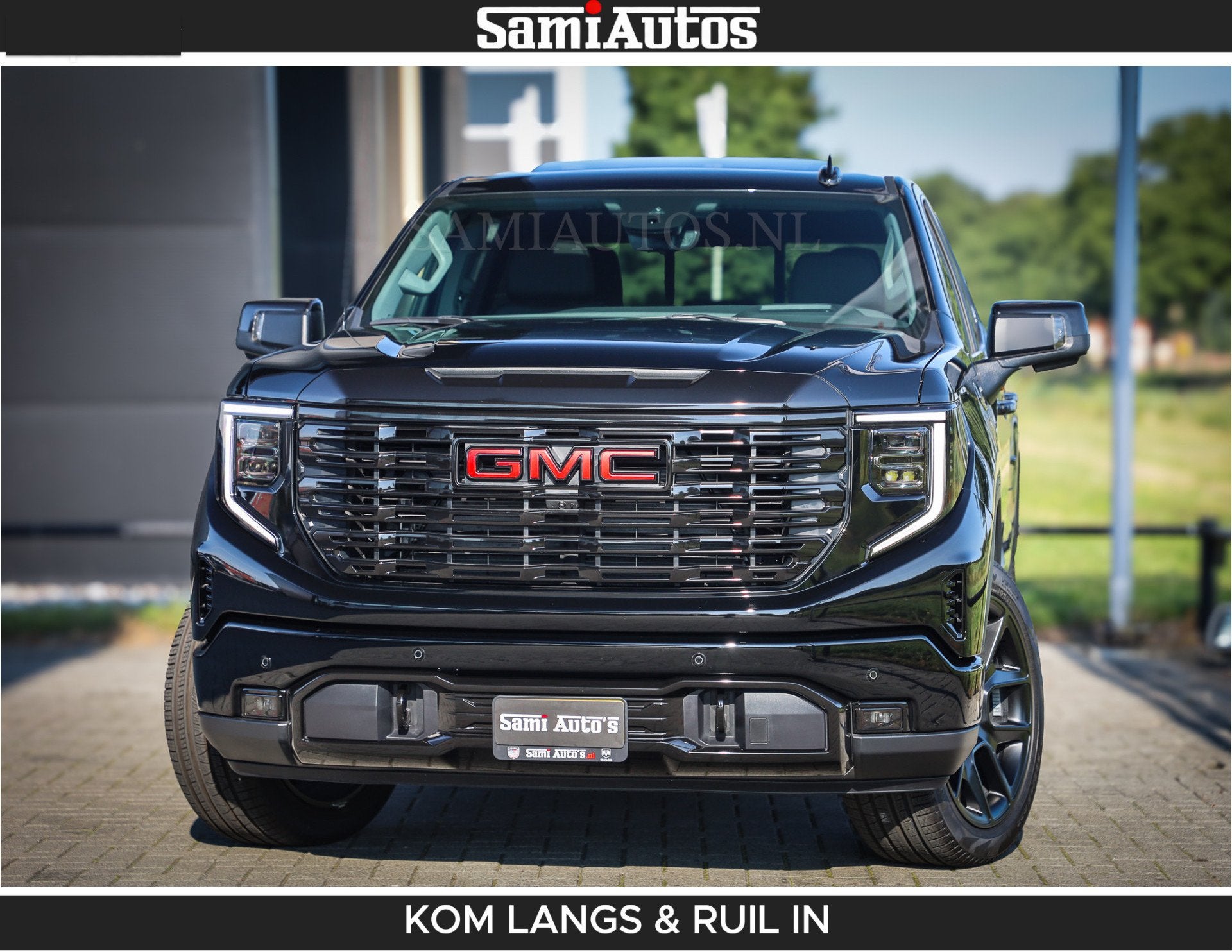 GMC Sierra DENALI 6.2 V8 426PK Full Option | De Meest Luxe P, Auto's, Bestelauto's, Dealer onderhouden, Met garantie (alle), 426 pk
