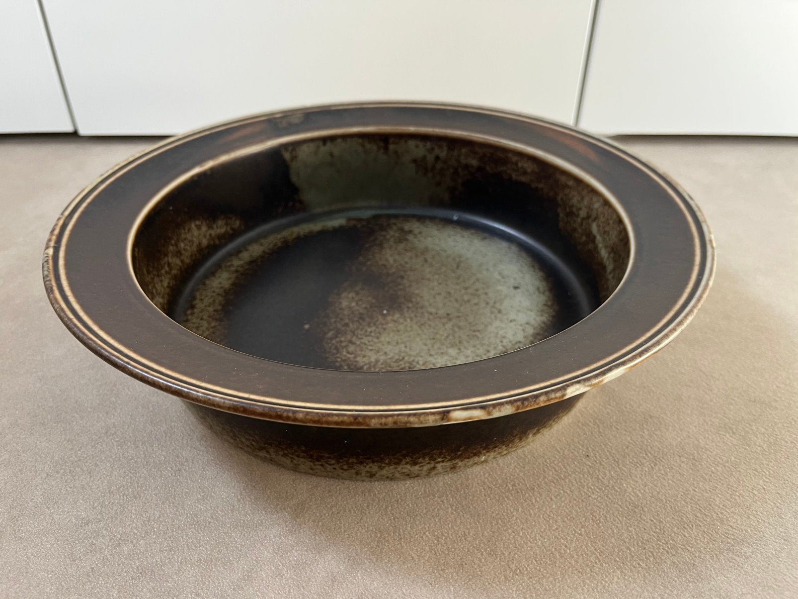 Porsgrund Lava ronde schaal, Ophalen of Verzenden