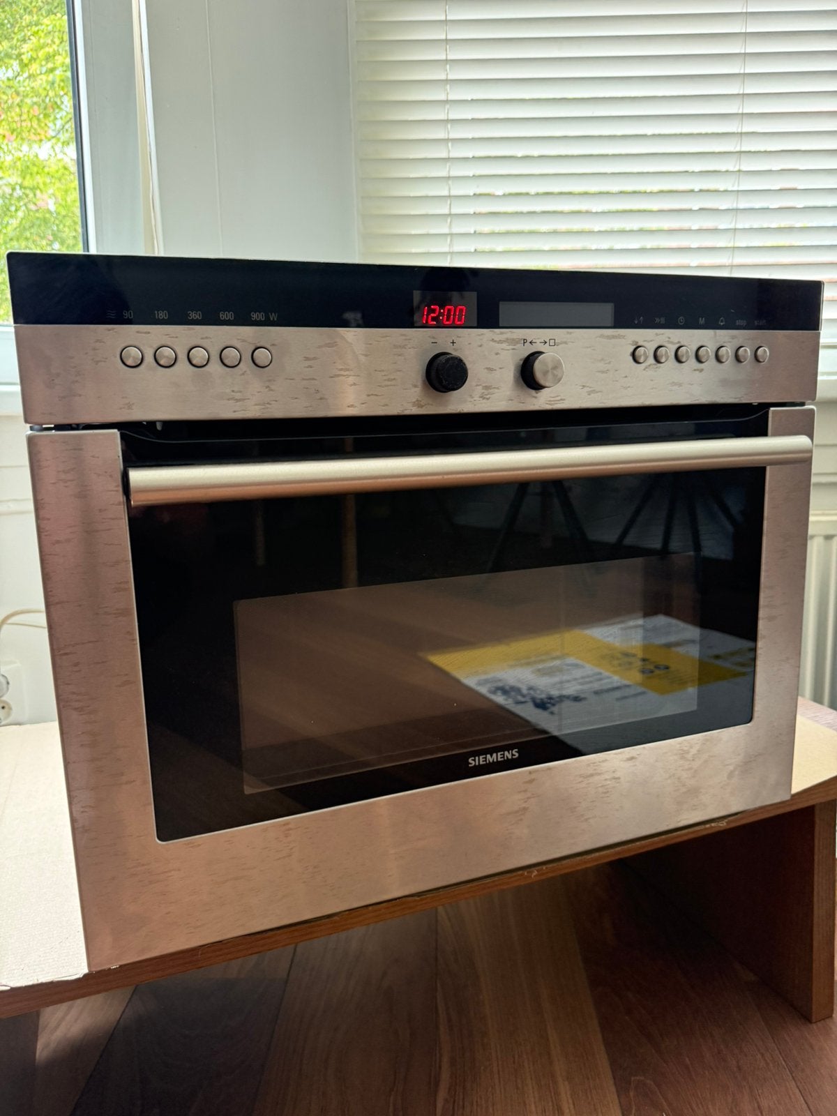 Siemens combimagnetron / oven HB86K750N, Witgoed en Apparatuur, Ovens, Ophalen, Gebruikt, Siemens, Combi-oven