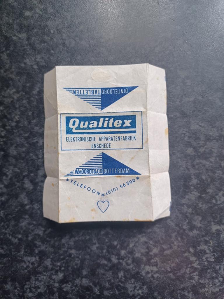 Suikerwikkel Enschede Qualitex Elek. apparatenfabriek, Ophalen, Nederland