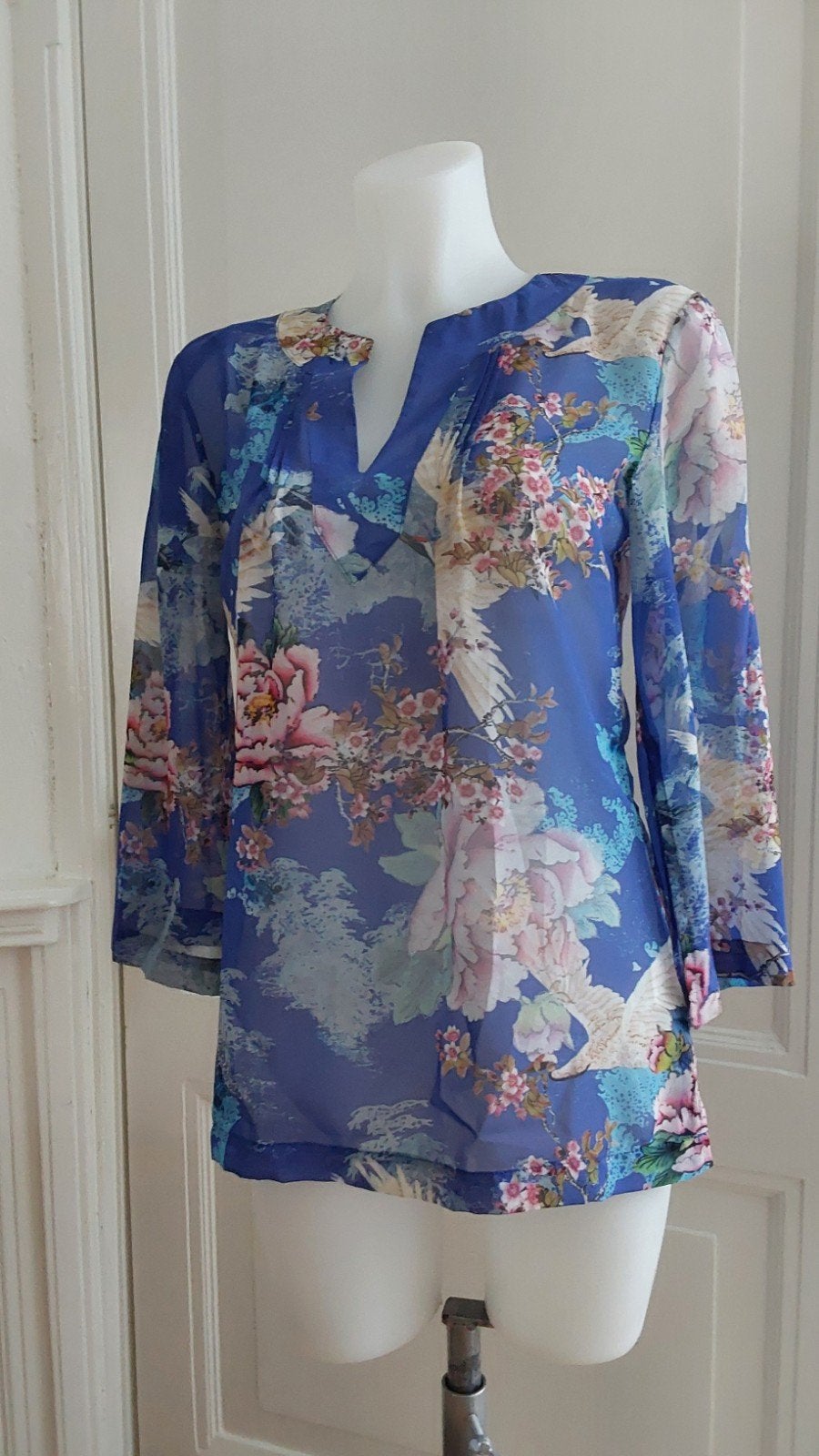 Leuke Maicazz top maat 36, Blauw, ., Ophalen of Verzenden, Maat 36 (S)