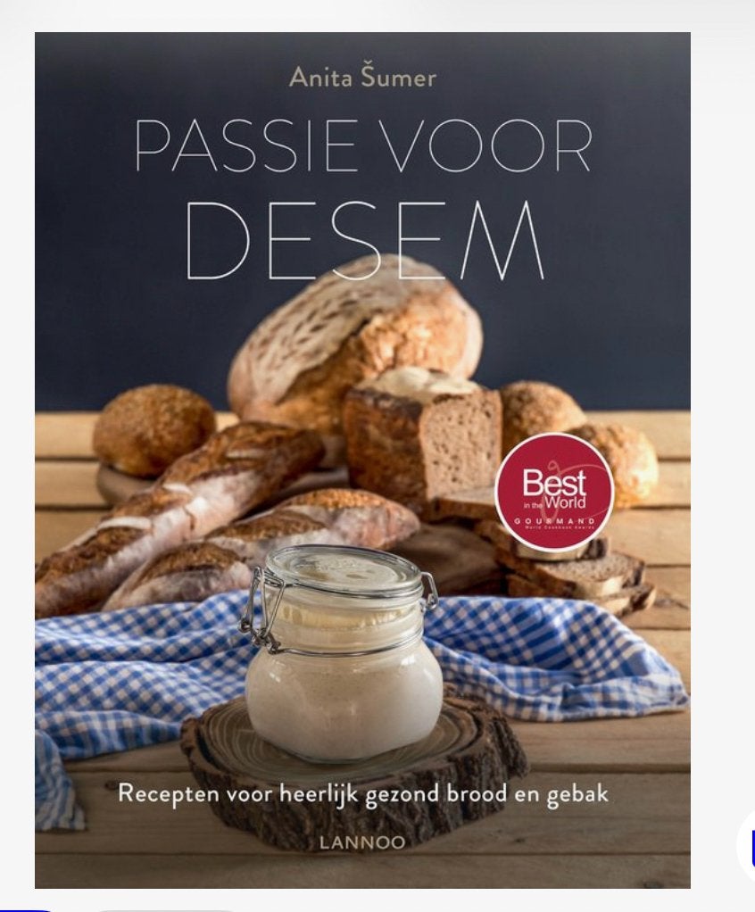 Passie voor desem: Recepten voor heerlijk gezond brood, Boeken, Overige typen, Ophalen of Verzenden, Zo goed als nieuw, Gezond koken