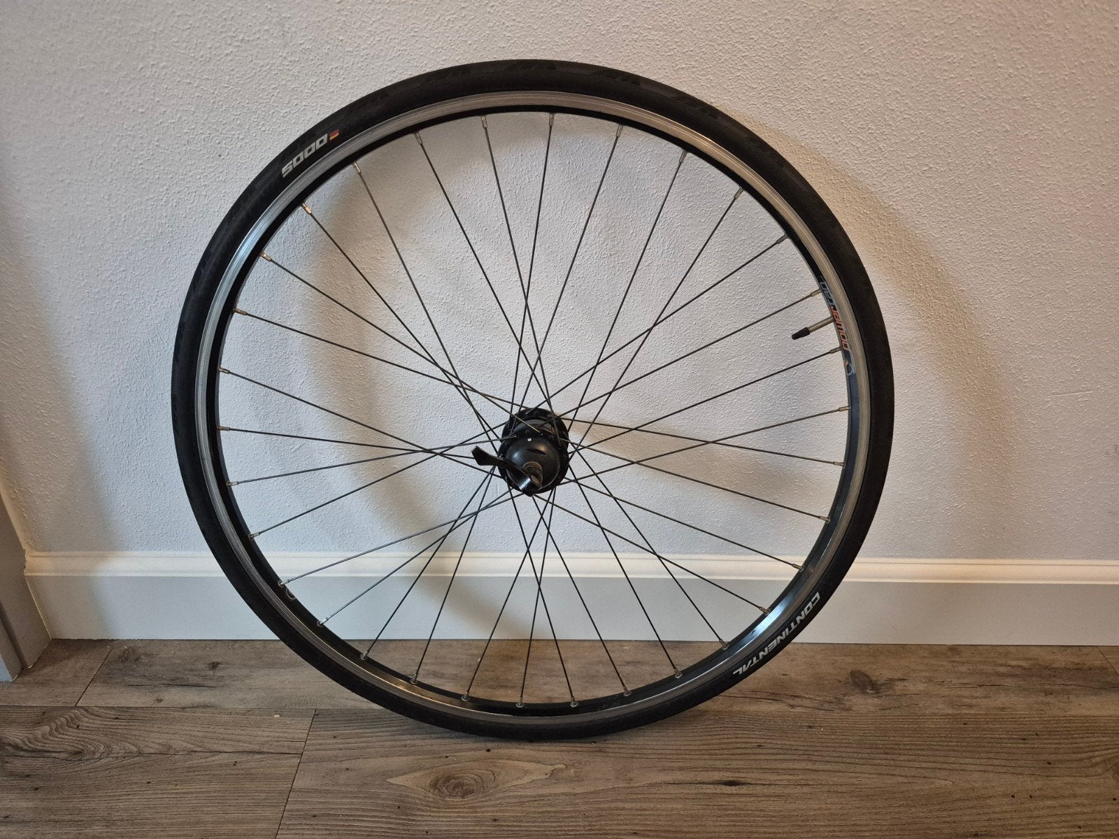 Powertap racefiets achterwiel met powermeter, Gebruikt, Powertap, Aluminium, Racefiets