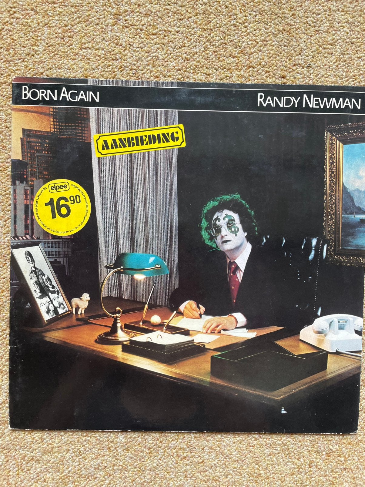 Lp Randy Newman, Born Again, Ophalen of Verzenden, Zo goed als nieuw, LP