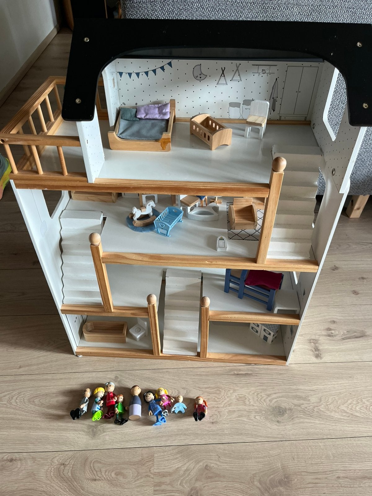 Poppenhuis Petite Amélie, Ophalen, Zo goed als nieuw, Poppenhuis