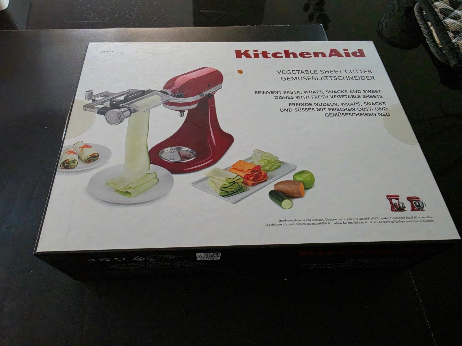 KitchenAid Vegetable Sheet Cutter - Nieuw in doos, Ophalen of Verzenden, Zo goed als nieuw