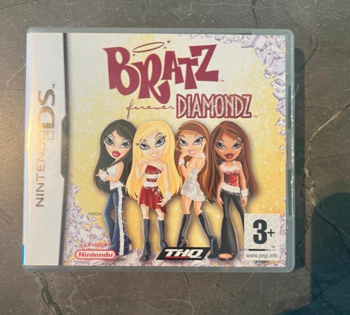Bratz Forever Diamondz Nintendo DS Spel - Compleet!, Gebruikt, 1 speler, Ophalen of Verzenden, Vanaf 3 jaar