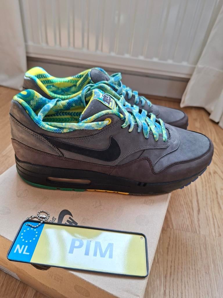 Nike air max 1 BHM 44,5, Kleding | Heren, Schoenen, Ophalen of Verzenden, Zo goed als nieuw, Overige kleuren
