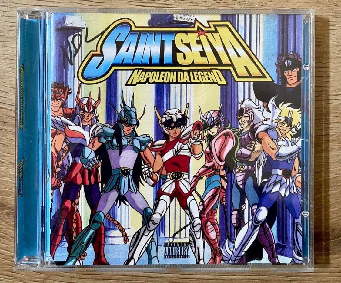 cdr: Napoleon Da Legend - Saint Seiya *SIGNED*, Cd's en Dvd's, Ophalen of Verzenden, Zo goed als nieuw, Gesigneerd