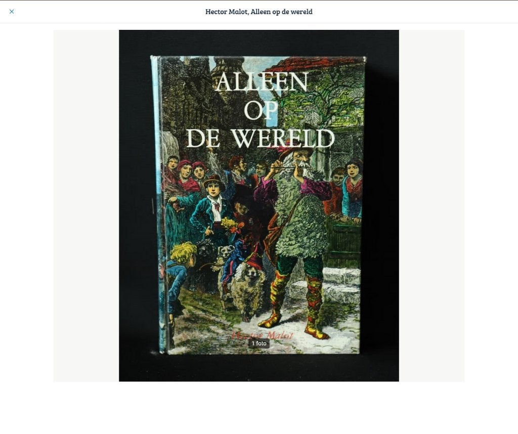 Hector Malot Alleen op de wereld, Ophalen of Verzenden, Gelezen, Hector Malot