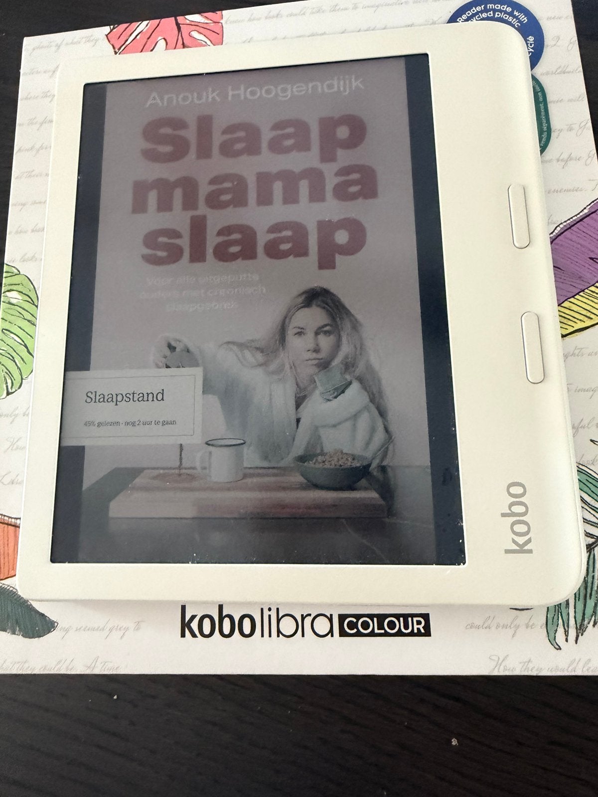 Kobo Libra Colour wit, Verzenden, Touchscreen, Zo goed als nieuw, 7 inch