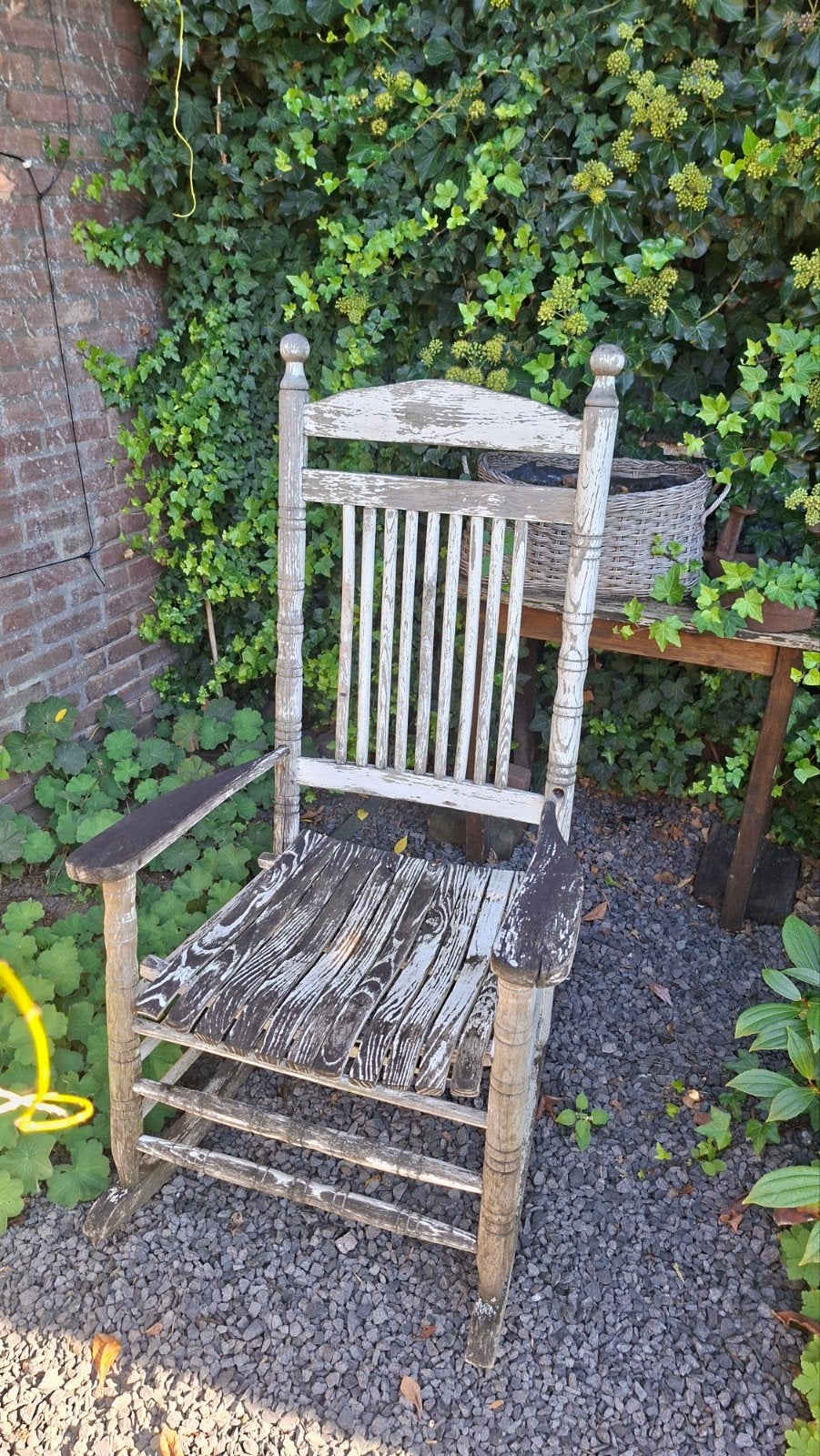 Houten schommelstoel - Opknapper, Ophalen