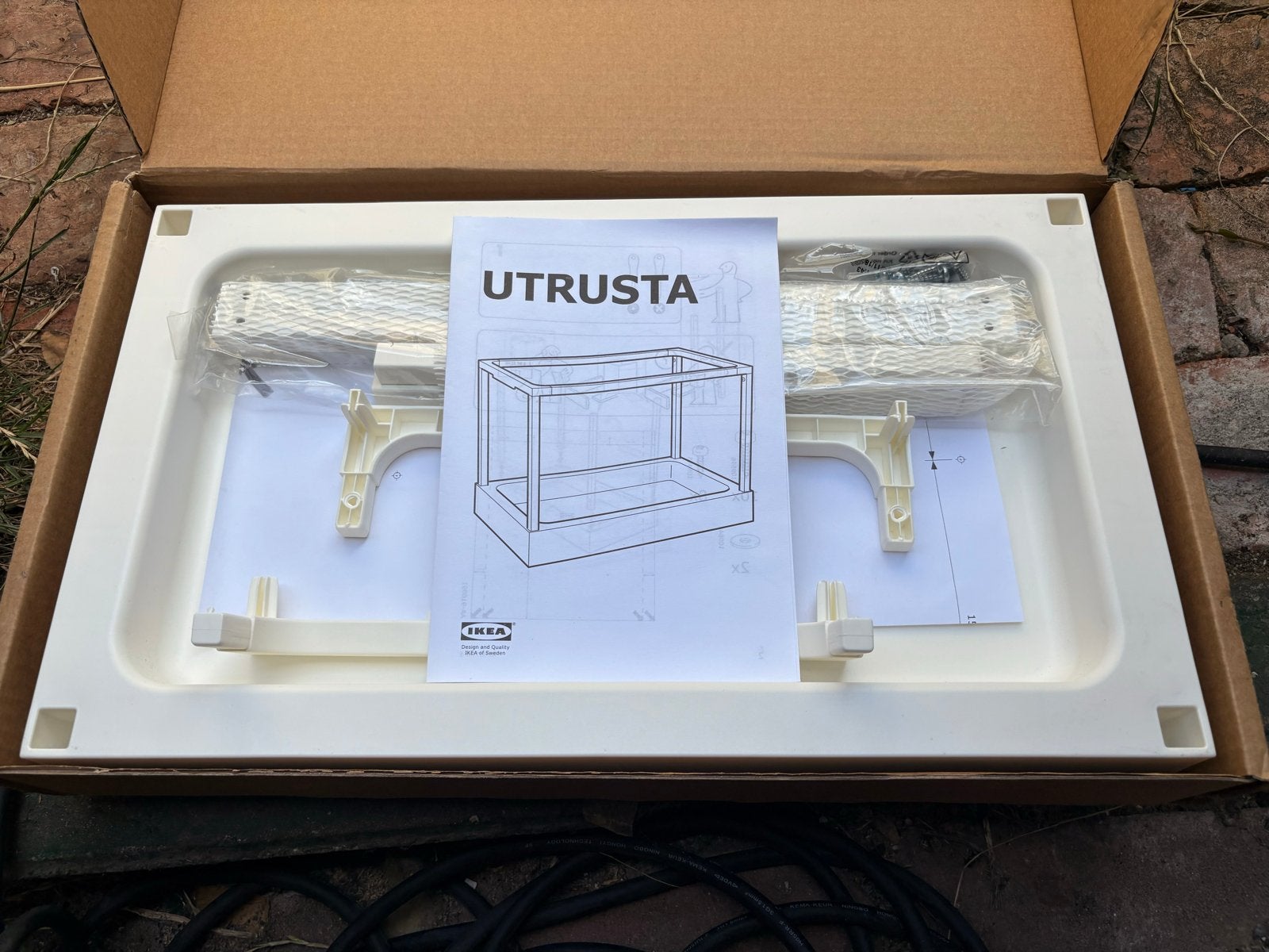 IKEA UTRUSTA  - Nieuw in doos, Ophalen, Bordenrek, IKEA, Kunststof