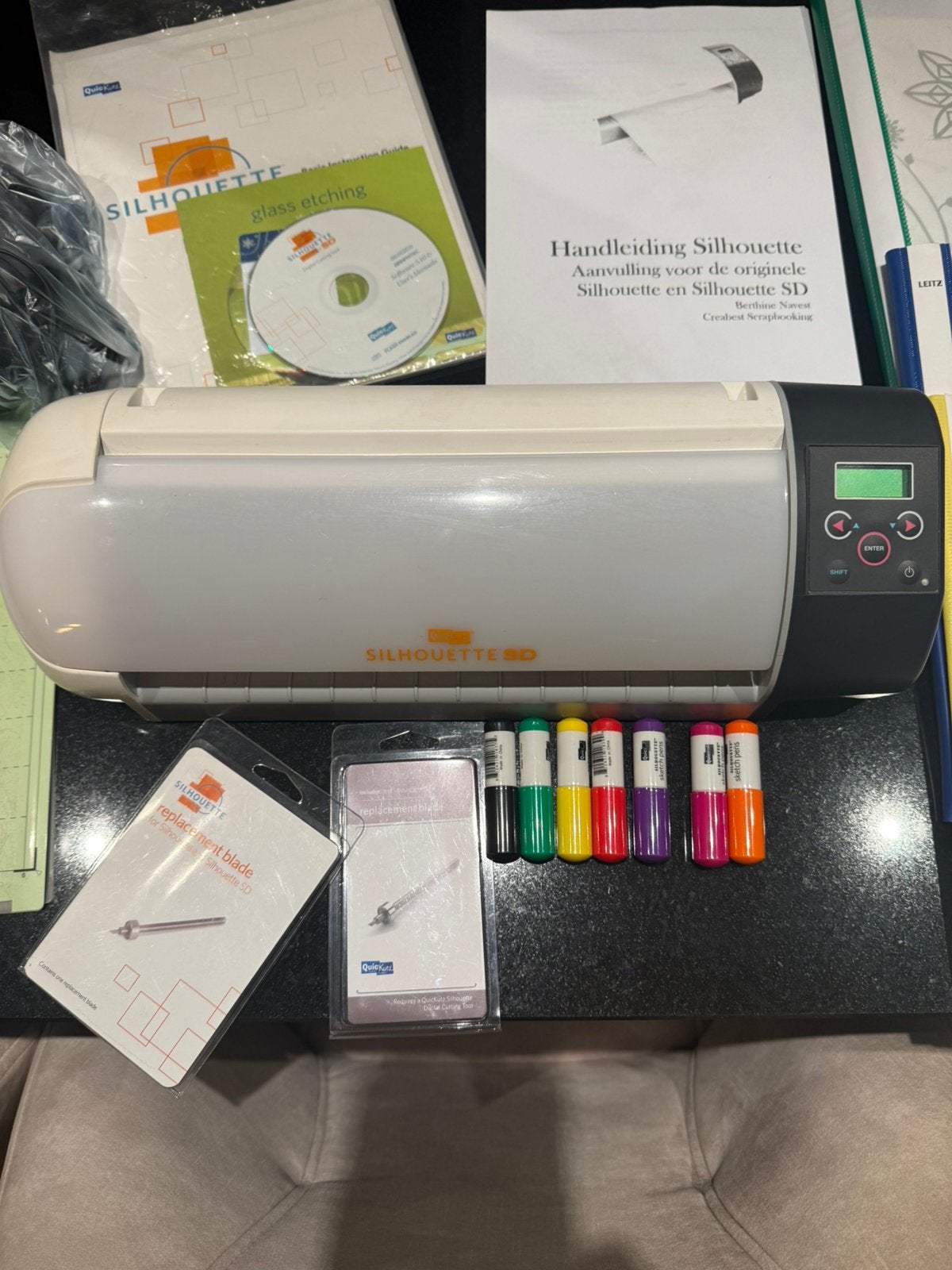 Silhouette SD / QuicKutz snijplotter in nette staat., Hobby en Vrije tijd, Ophalen of Verzenden, Zo goed als nieuw, Slicemachine of Snijmachine