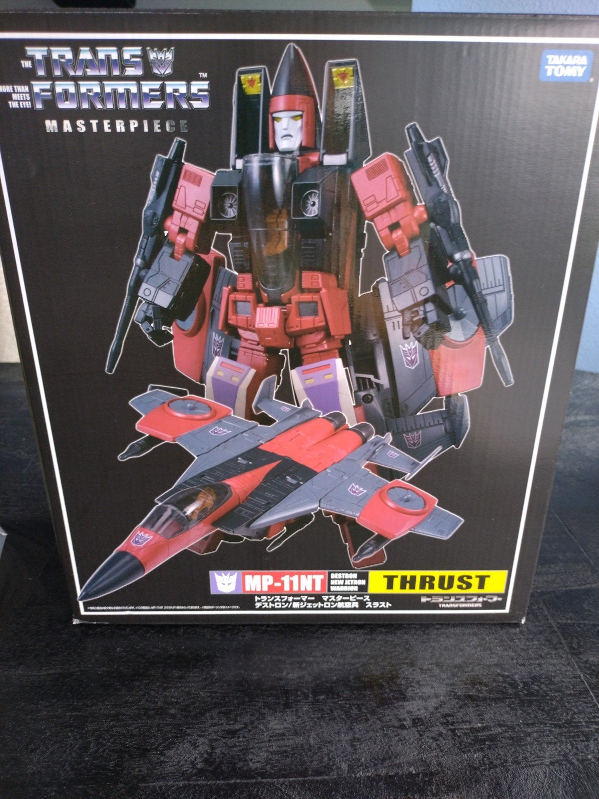 Transformers Masterpiece MP-11NT Thrust, G1, Ophalen, Zo goed als nieuw, Decepticons