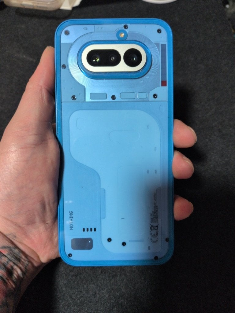 Nothing Phone 4a 12GB/256GB Blauw Zo goed als nieuw, Ophalen of Verzenden, Zo goed als nieuw, Klassiek of Candybar, Zonder simlock