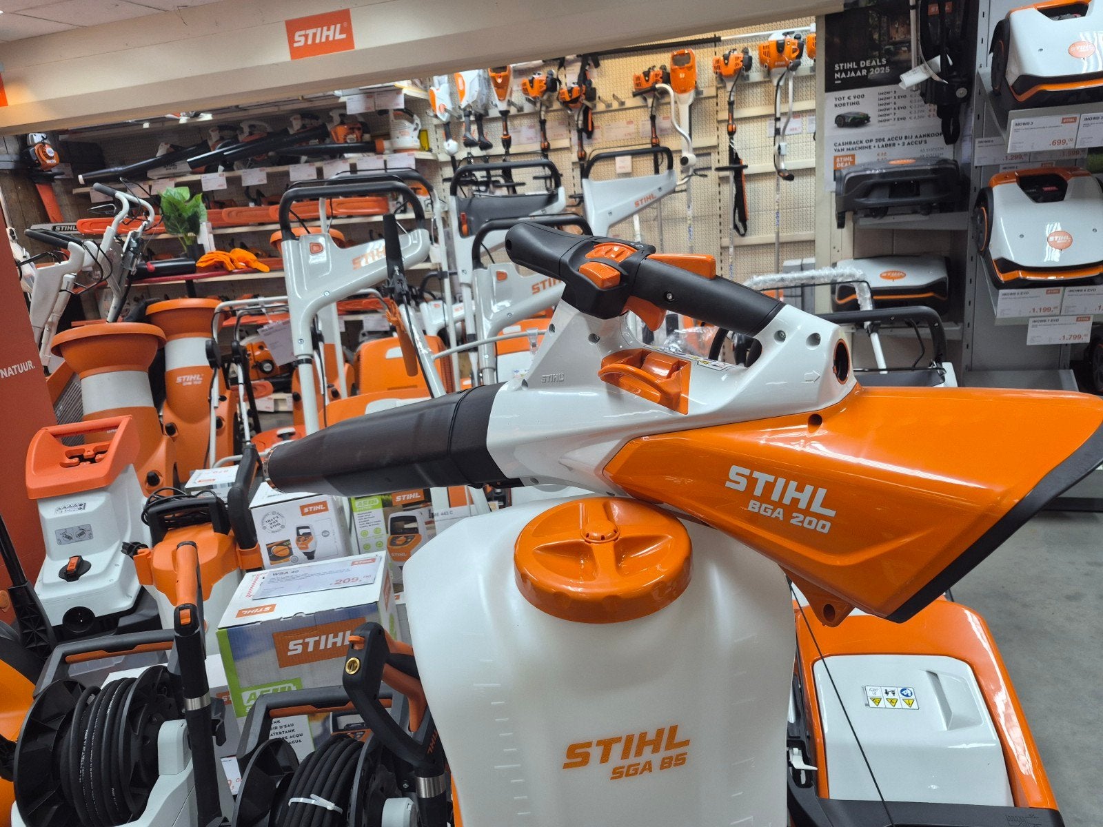 stihl bga 200 nieuw overjarig, Ophalen of Verzenden, Nieuw, Benzine, Stihl