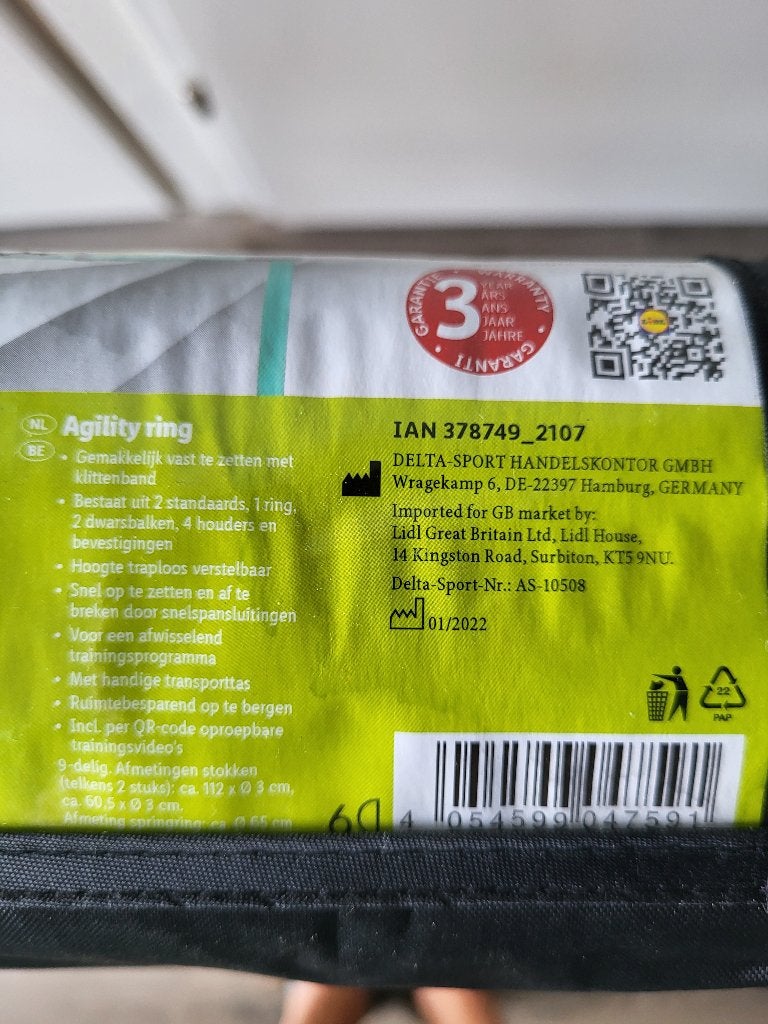 hondenspeelgoed, Dieren en Toebehoren, Ophalen, Nieuw, Behendigheidspeelgoed, Overige merken
