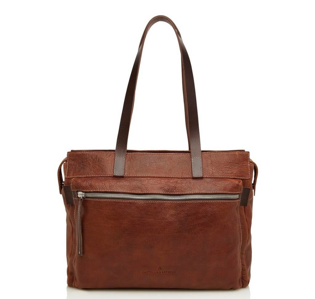 Castelijn & Beerens laptop tas, Ophalen of Verzenden, 17 inch of meer, Zo goed als nieuw, Tabletvak