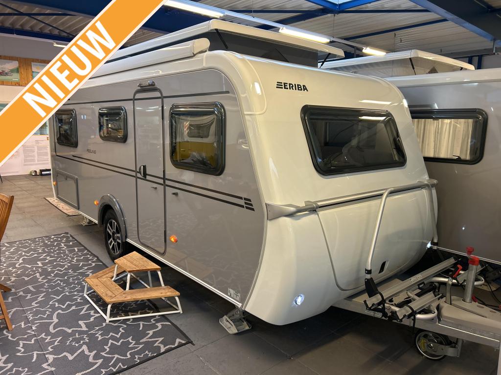 Eriba Feeling 442 GLOEDNIEUW MODEL 2026, Caravans en Kamperen, Bedrijf, 5 tot 6 meter, Eriba, Tot en met 4