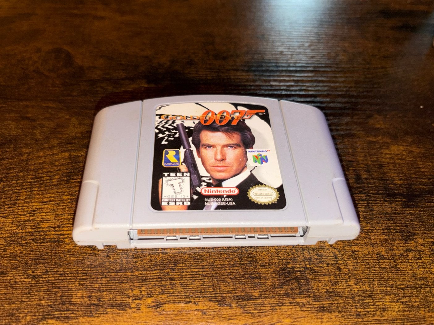 GoldenEye 007 voor Nintendo 64 - Losse Cartridge, Spelcomputers en Games, Gebruikt, Shooter, 1 speler, Eén computer