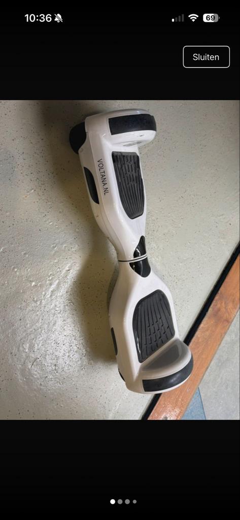 Hoverboard - Wit, Zo goed als nieuw, Fietsen en Brommers, Steps, Zo goed als nieuw, Overige typen, Ophalen
