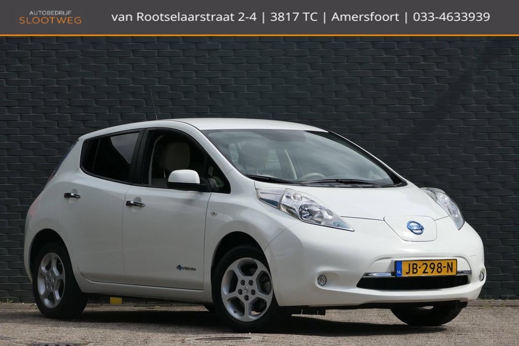 Nissan LEAF Acenta 30 kWh Camera | Stoel + Stuurverwarming |, Gebruikt, 199 km, Wit, 720 min
