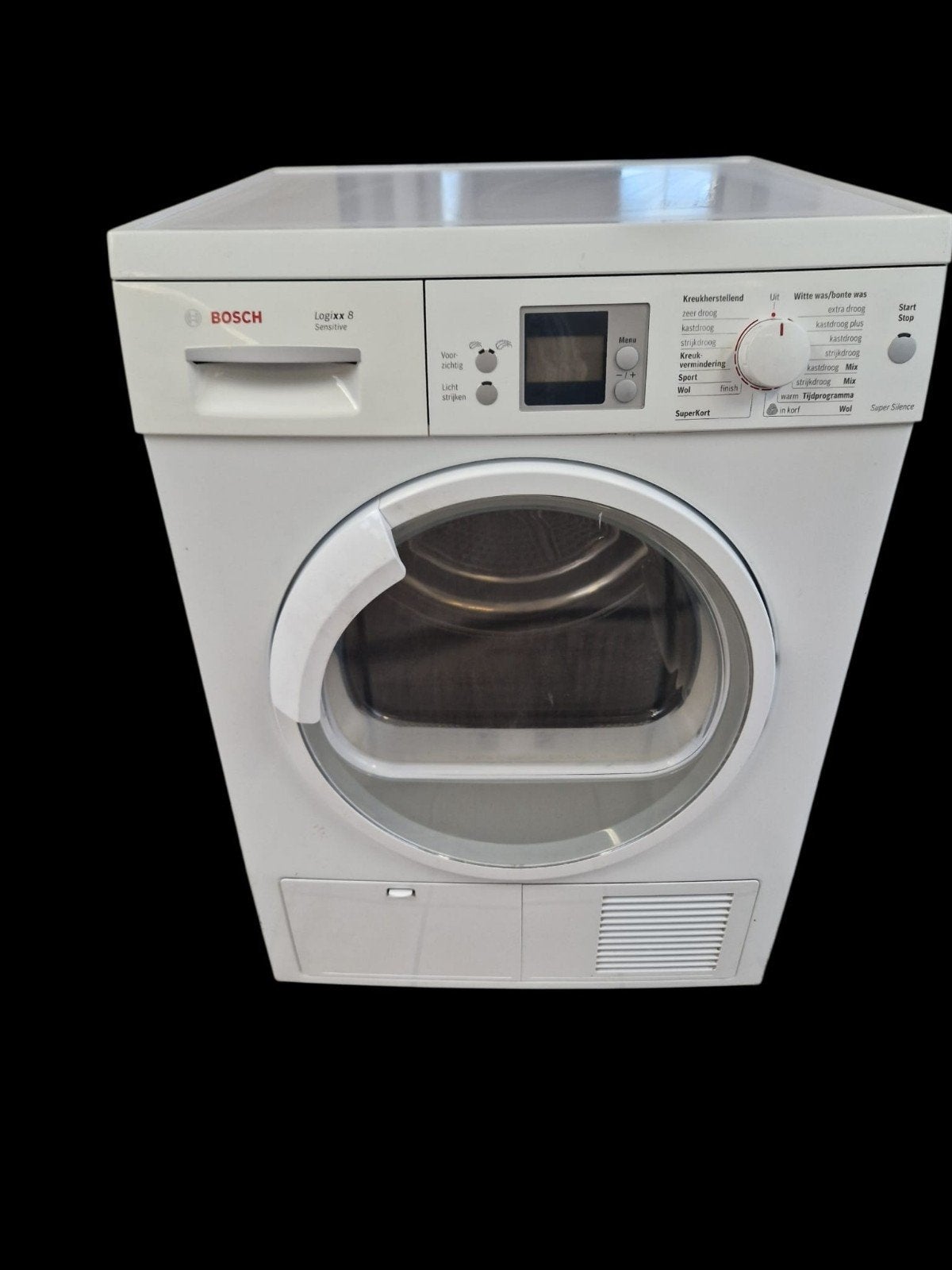 condens droger 8kg Bosch werkt super, Ophalen, 6 tot 8 kg, Gebruikt, Anti-kreukfase