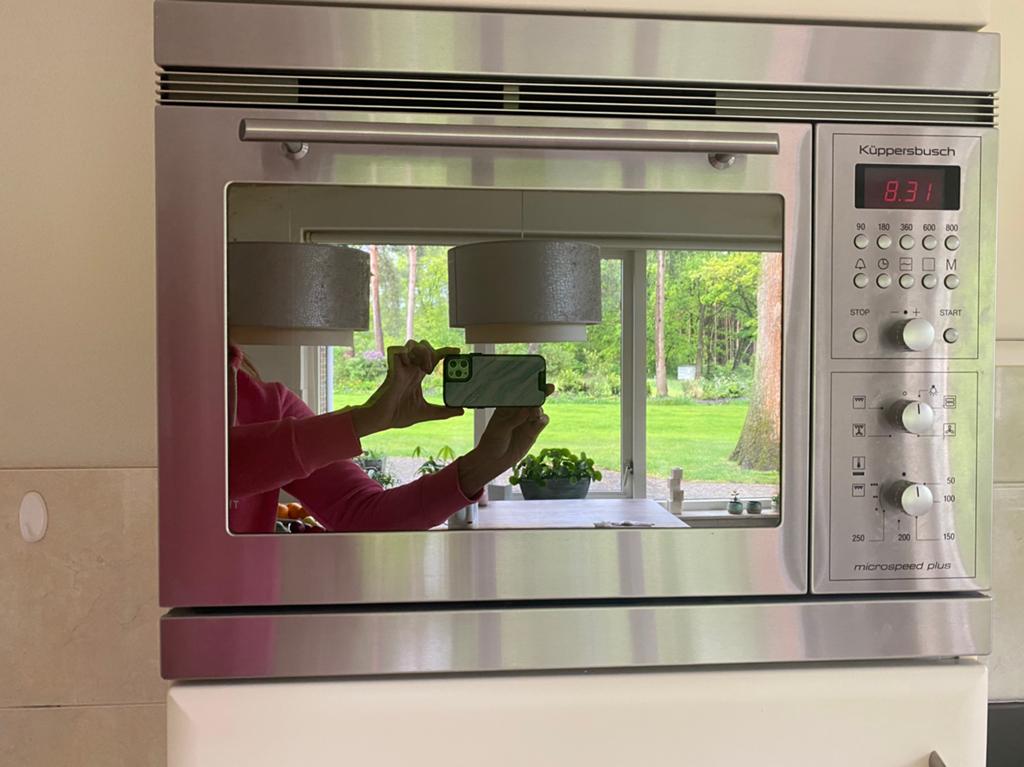 Kuppersbusch combi-oven magnetron ZGAN, Ophalen, 45 tot 50 cm, Overige merken, Inbouw