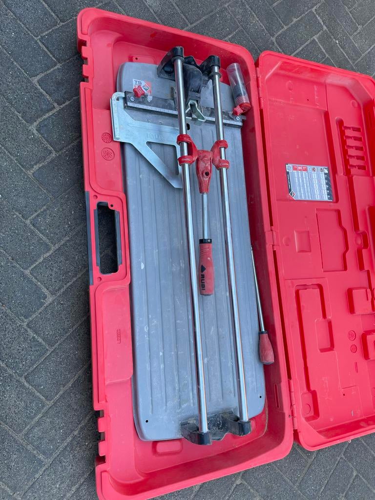 Rubi ts max 66 tegelsnijder - Zo goed als nieuw, Ophalen, Overige materialen, 60 cm of meer, Zo goed als nieuw