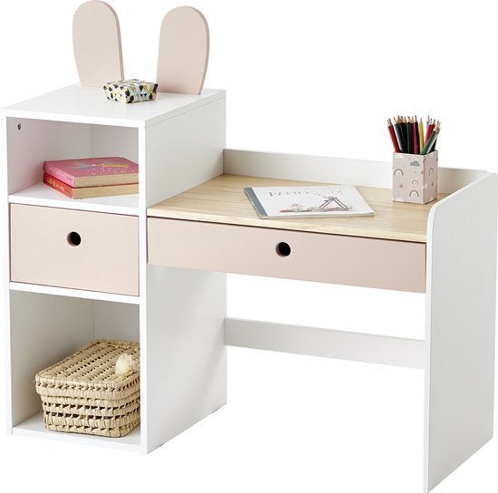 Lief schattig kinder bureau van Vert Baudet - MOET weg, Ophalen, 50 tot 70 cm, 105 cm of meer, Zo goed als nieuw