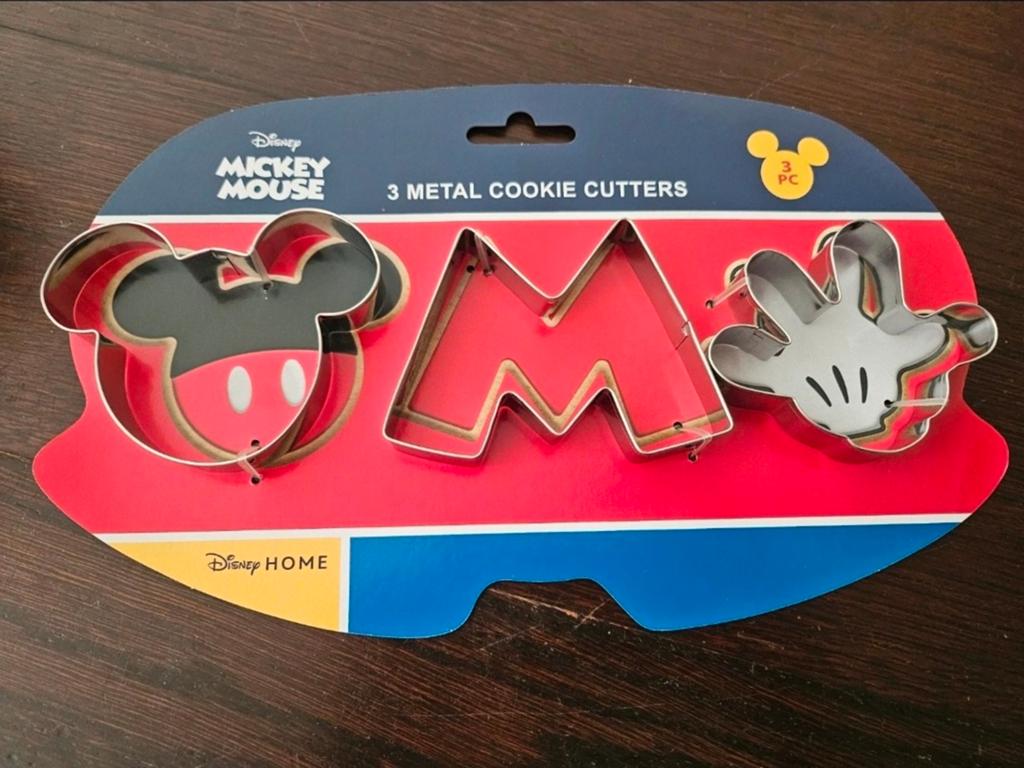 Disney Mickey Mouse uitstekers - 3 stuks, Overige typen, Nieuw, Ophalen of Verzenden, Metaal