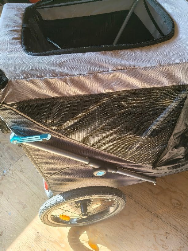 Trixie hondenfietskar / buggy maat L, Trixie, Ophalen, Zo goed als nieuw, Hondenfietskar