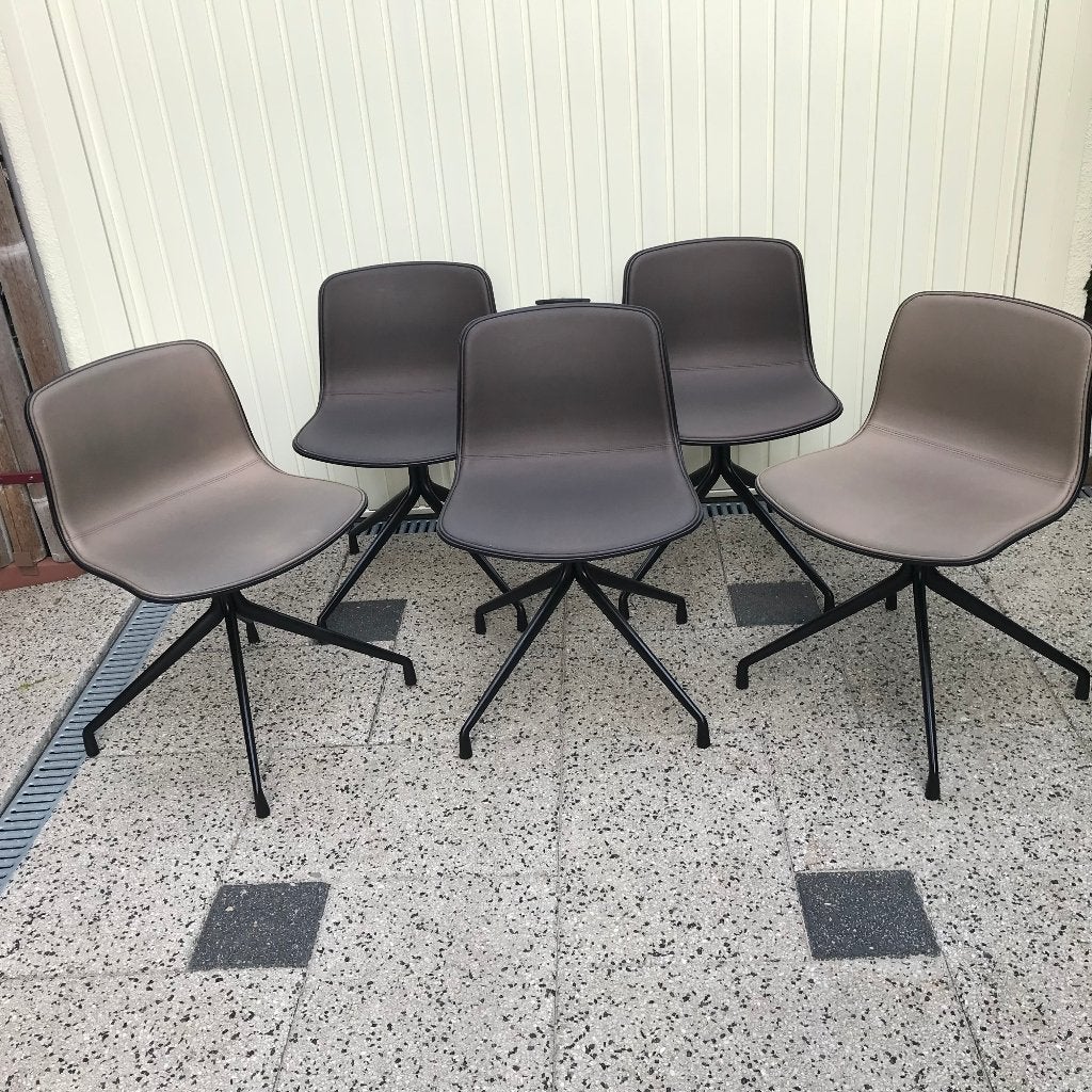 2 Hay AAC10 stoel chair design draaibaar, Zwart, Ophalen of Verzenden, Nvt, Eén