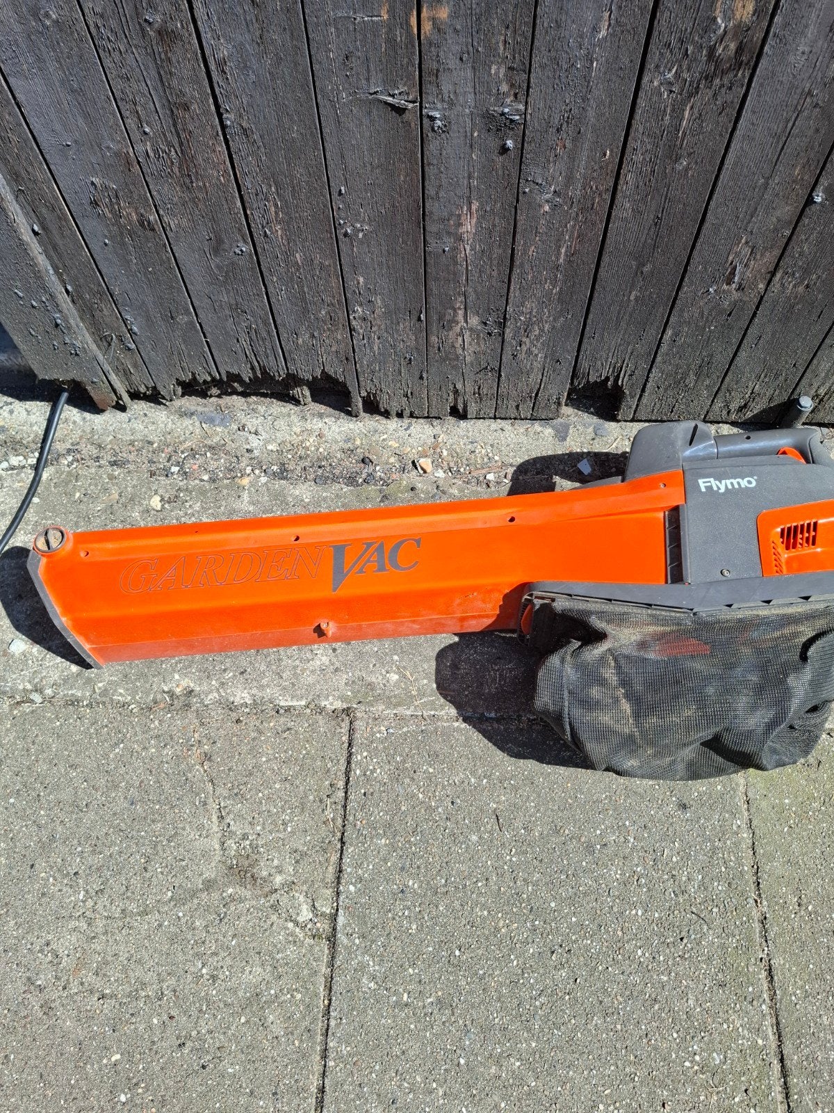 Flymo Garden Vac GV550 Bladblazer/Bladzuiger, Ophalen, Gebruikt, Met opvangzak, Handgedragen
