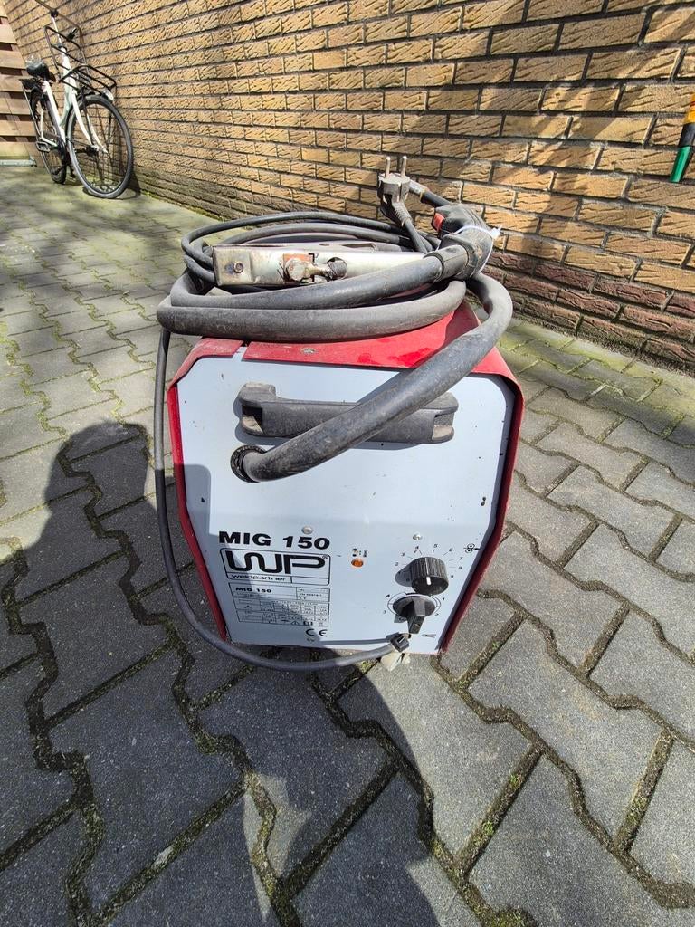 WP MIG 150 Lasapparaat, Doe-het-zelf en Verbouw, Ophalen, Co2