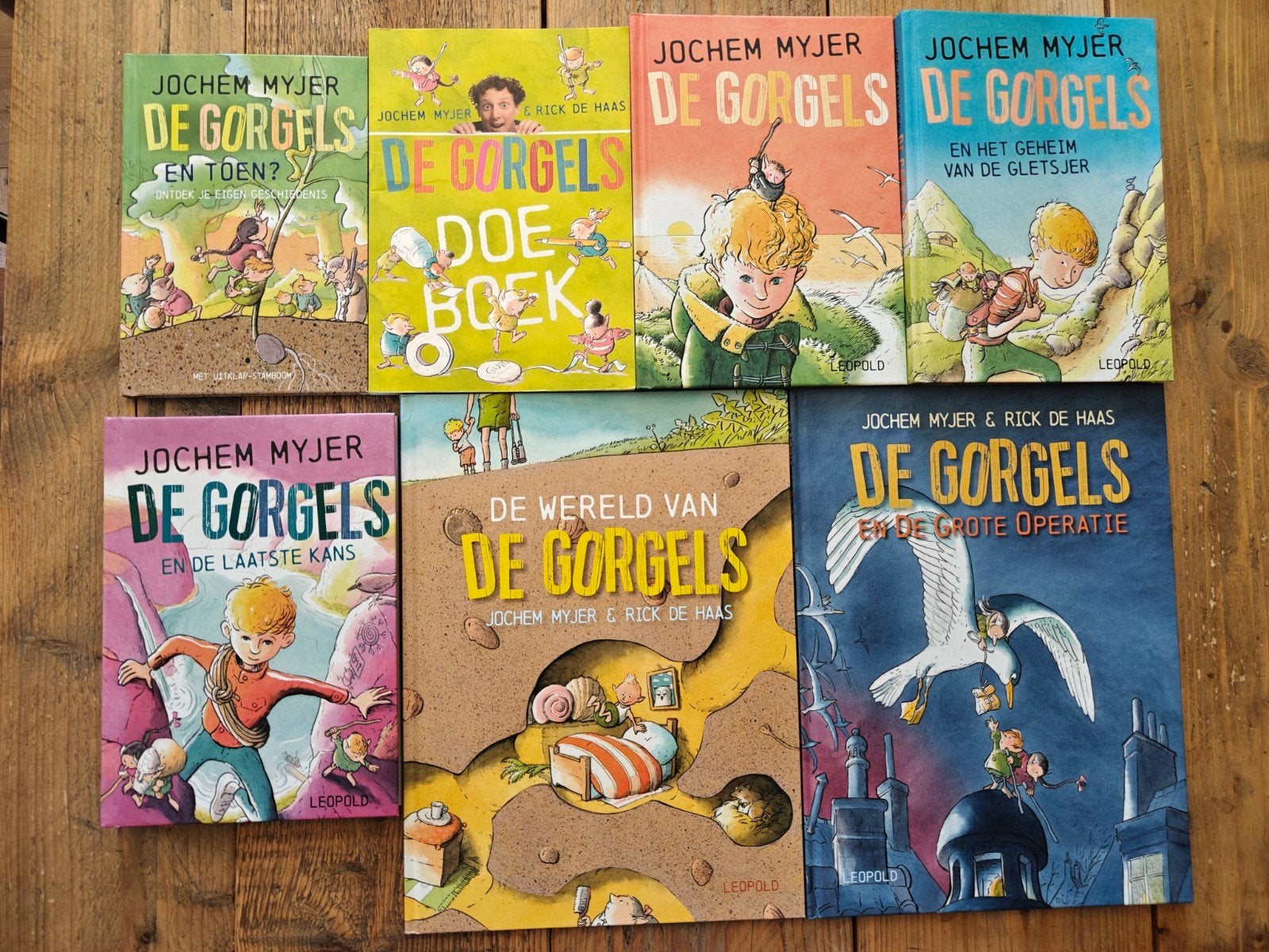 7 X De Gorgels., Ophalen of Verzenden, Zo goed als nieuw, Fictie algemeen