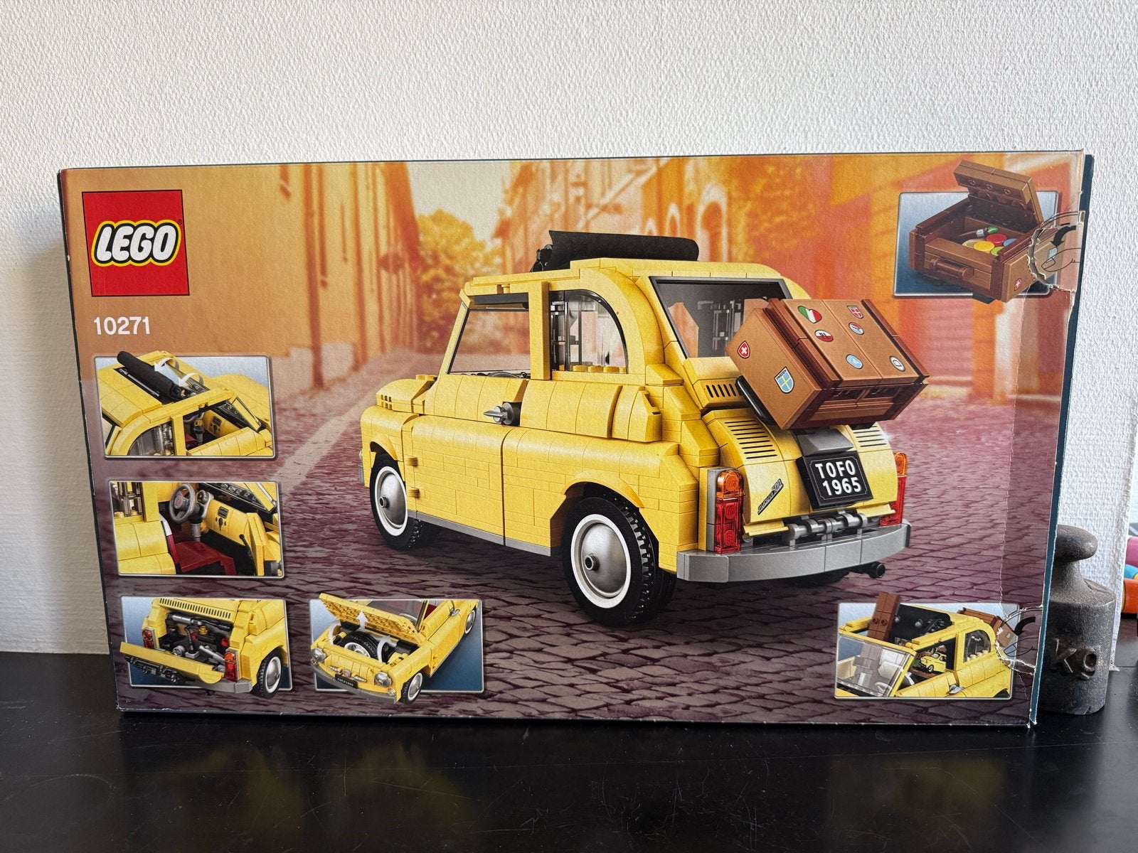 Lego Creator Expert 10271 Fiat 500, Lego, Ophalen of Verzenden, Zo goed als nieuw, Compleet
