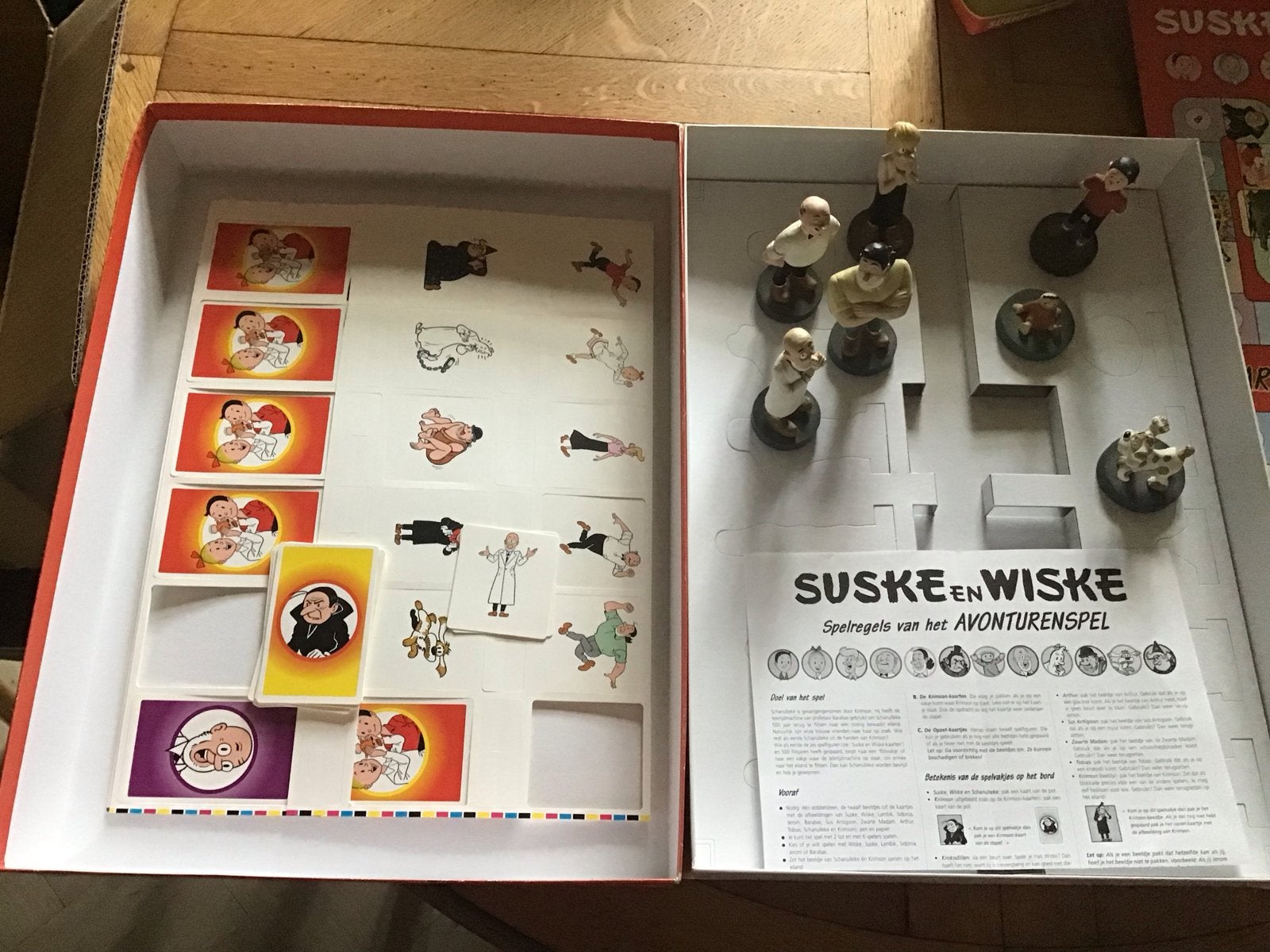 Suske en Wiske Avonturenspel - Bordspel, Drie of vier spelers, Ophalen of Verzenden, Gebruikt