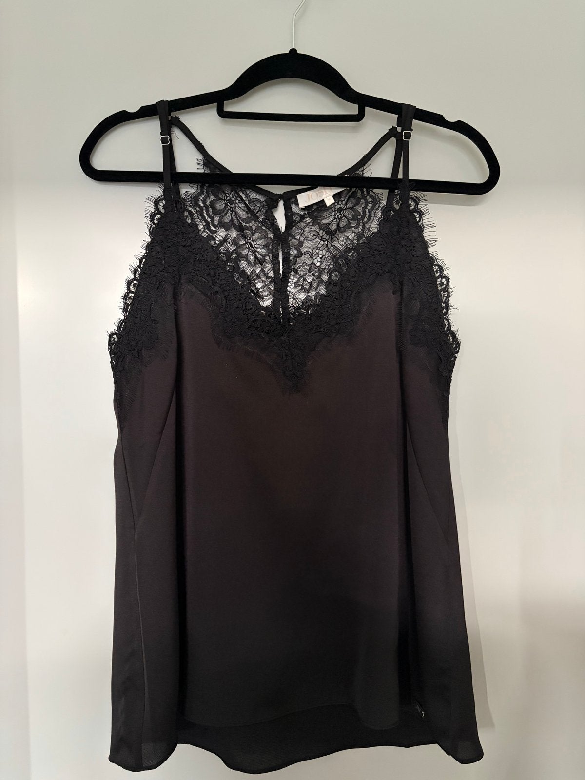 Josh V Zwarte Camisole met Kant - mt M, Maat 38/40 (M), Zwart, Ophalen of Verzenden, Zo goed als nieuw