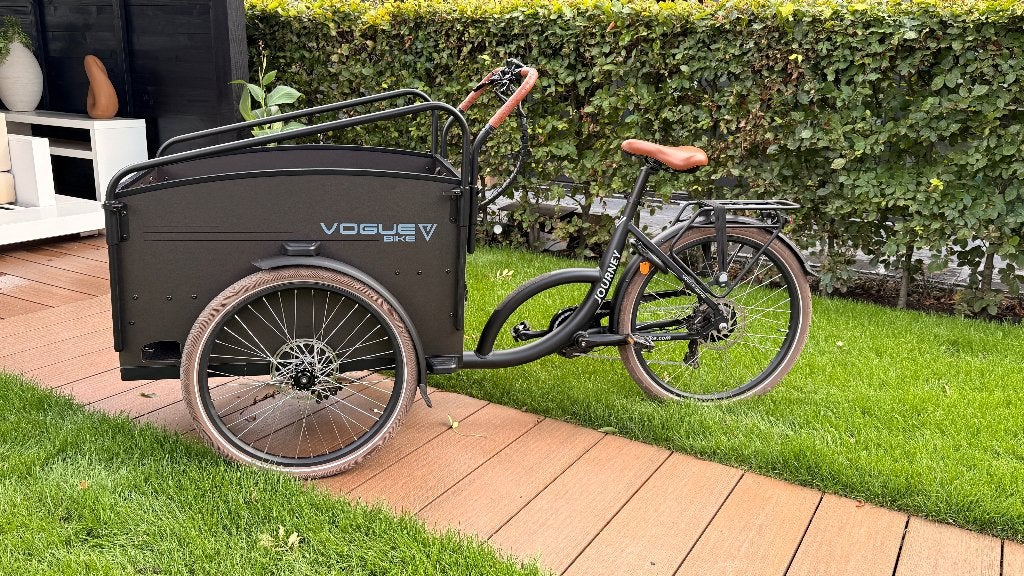 Vogue Bike Journey Bakfiets - Elektrisch  Zo Goed als Nieuw, Fietsen en Brommers, 4 kinderen of meer, Elektrisch, Zo goed als nieuw