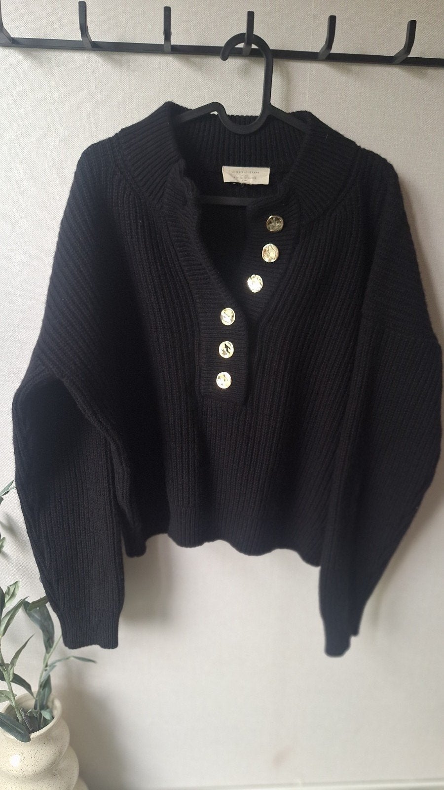 Sézane trui / vest / Maat L / NIEUW, Ophalen of Verzenden, Nieuw, Zwart